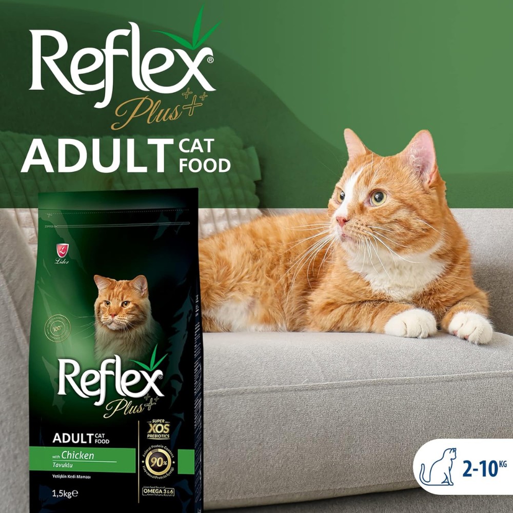 Reflex Plus Cat Kg Adult Chicken Dry Cat Food Online Pet Shop