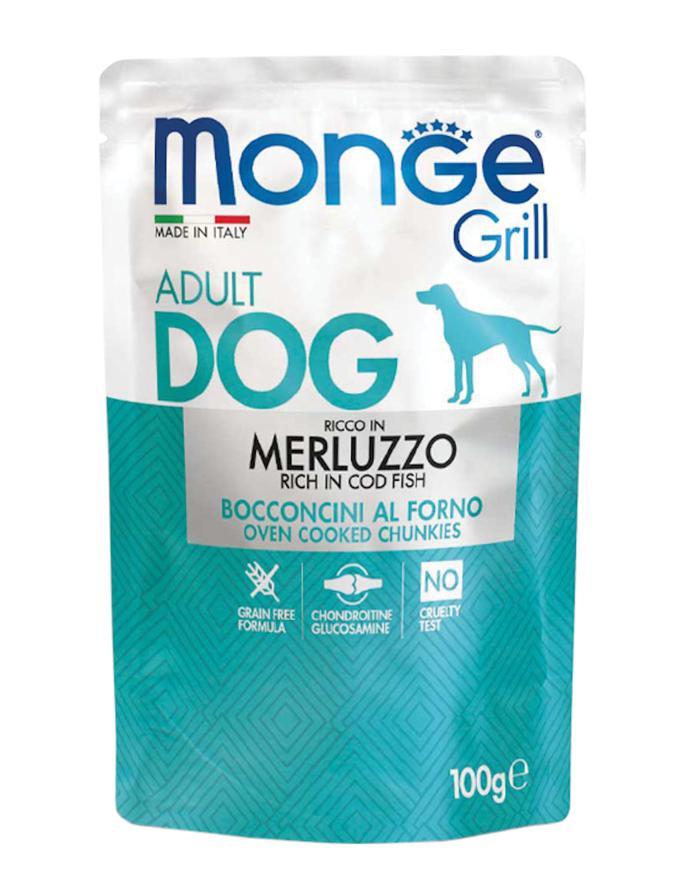 Monge Grill Pouches Codfish 100g