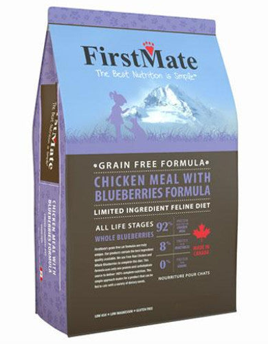 Firstmate Chicken With Blueberries Grain & Gluten Free Cat Dry Food 4lbs / 1.8kg