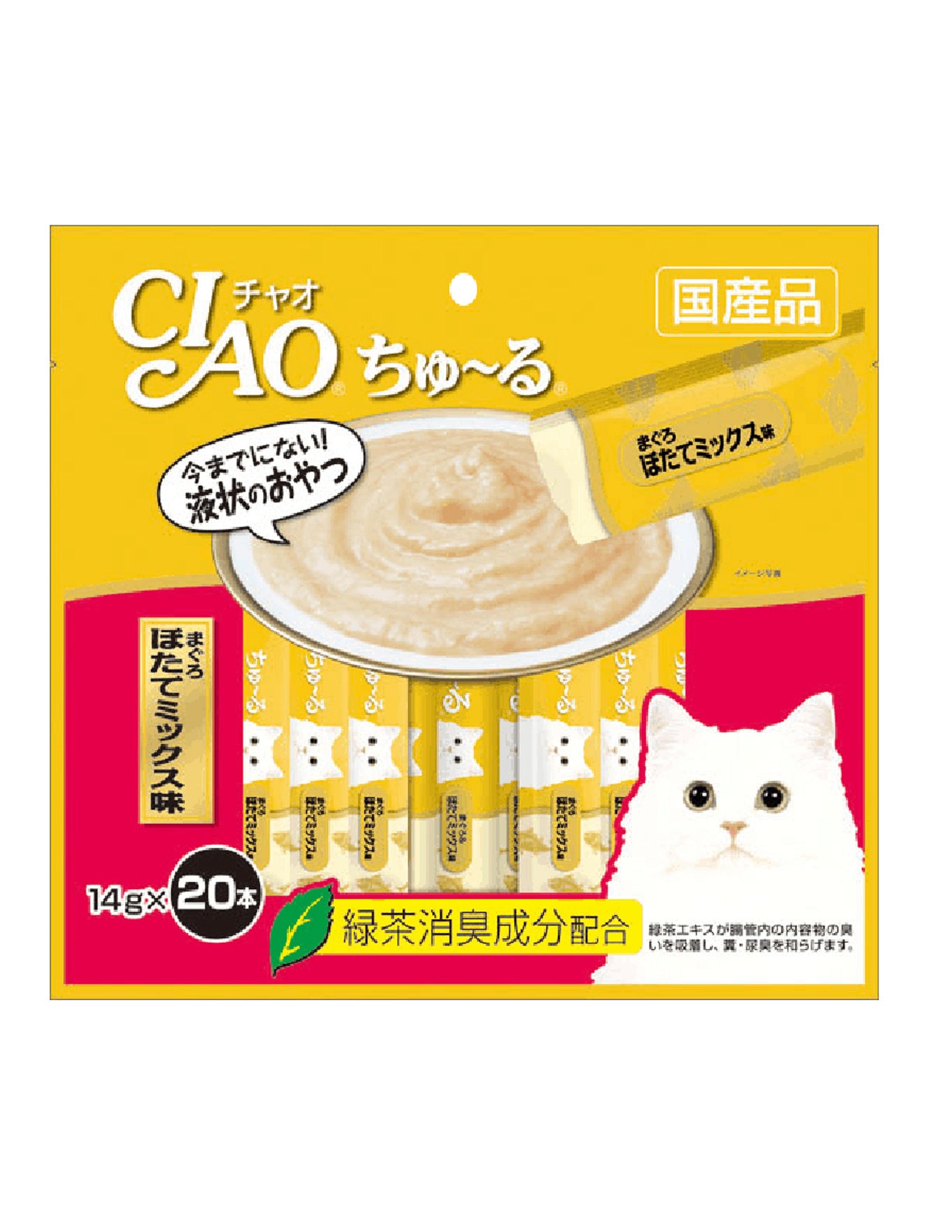 Ciao Churu 14gx20 Tuna Scallop Mix Cat Treat