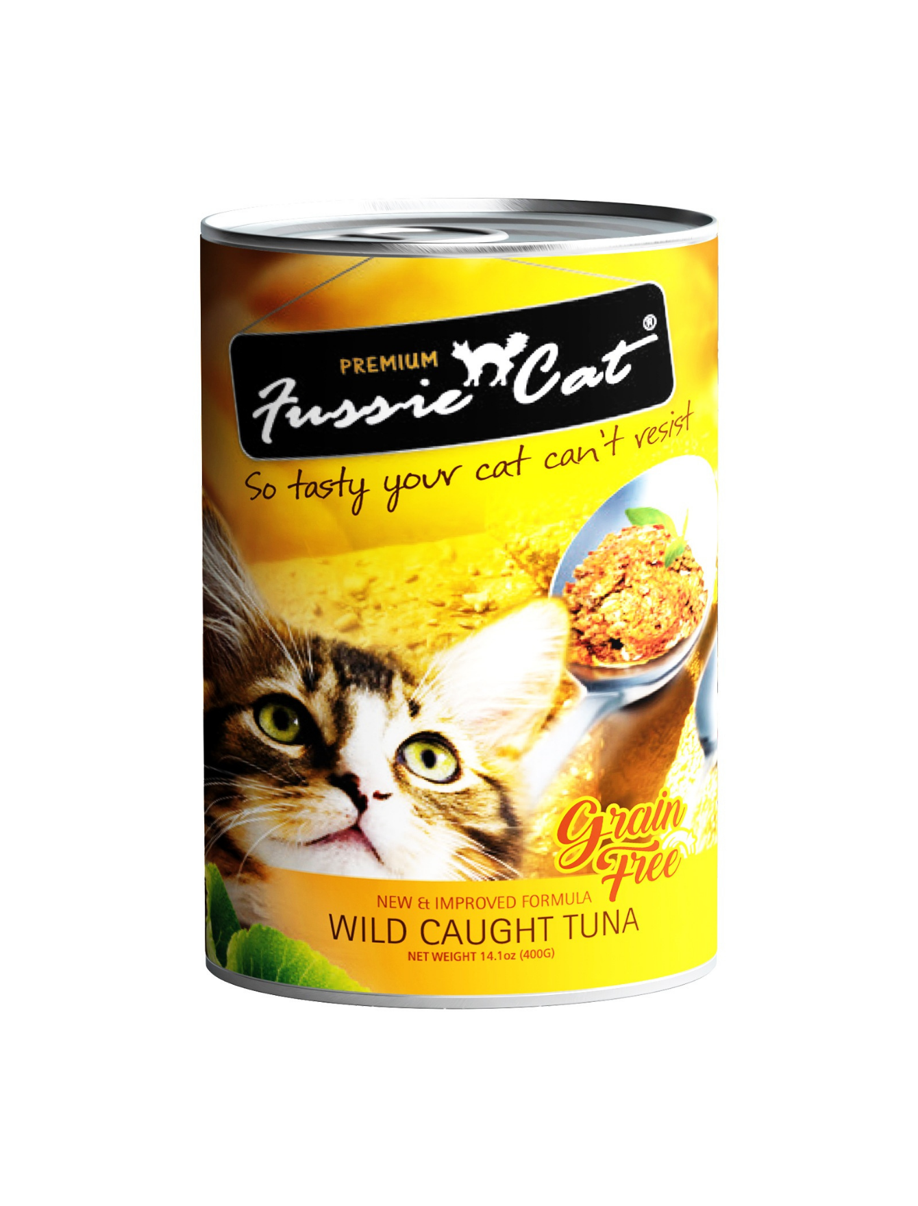 Fussie Cat 400g Wild Caught Tuna Wet Cat Food - Singapore's Pet Store ...