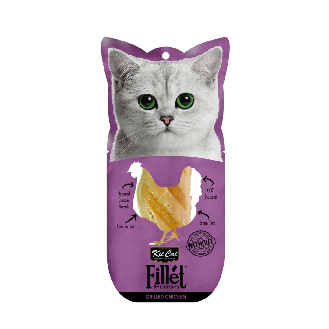 Kit Cat 30g Fillet Fresh Grilled Chicken Cat Treat