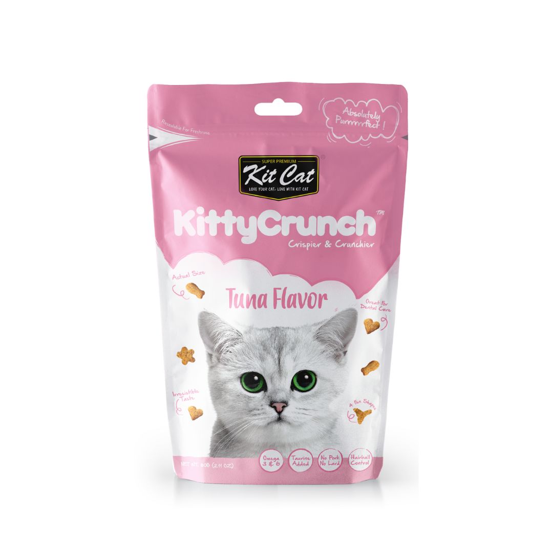 Kit Cat 60g Kitty Crunch Tuna Flavour Cat Treat