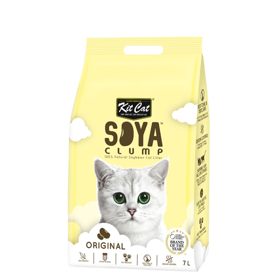Kit Cat 7l Soya Clump Original Cat Litter