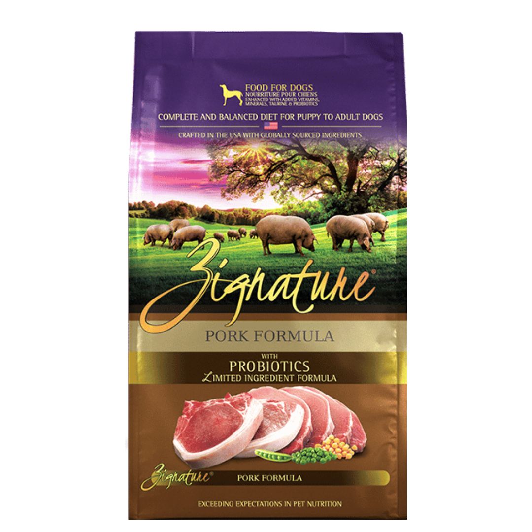 Zignature 1.8kg Pork Formula Dry Dog Food