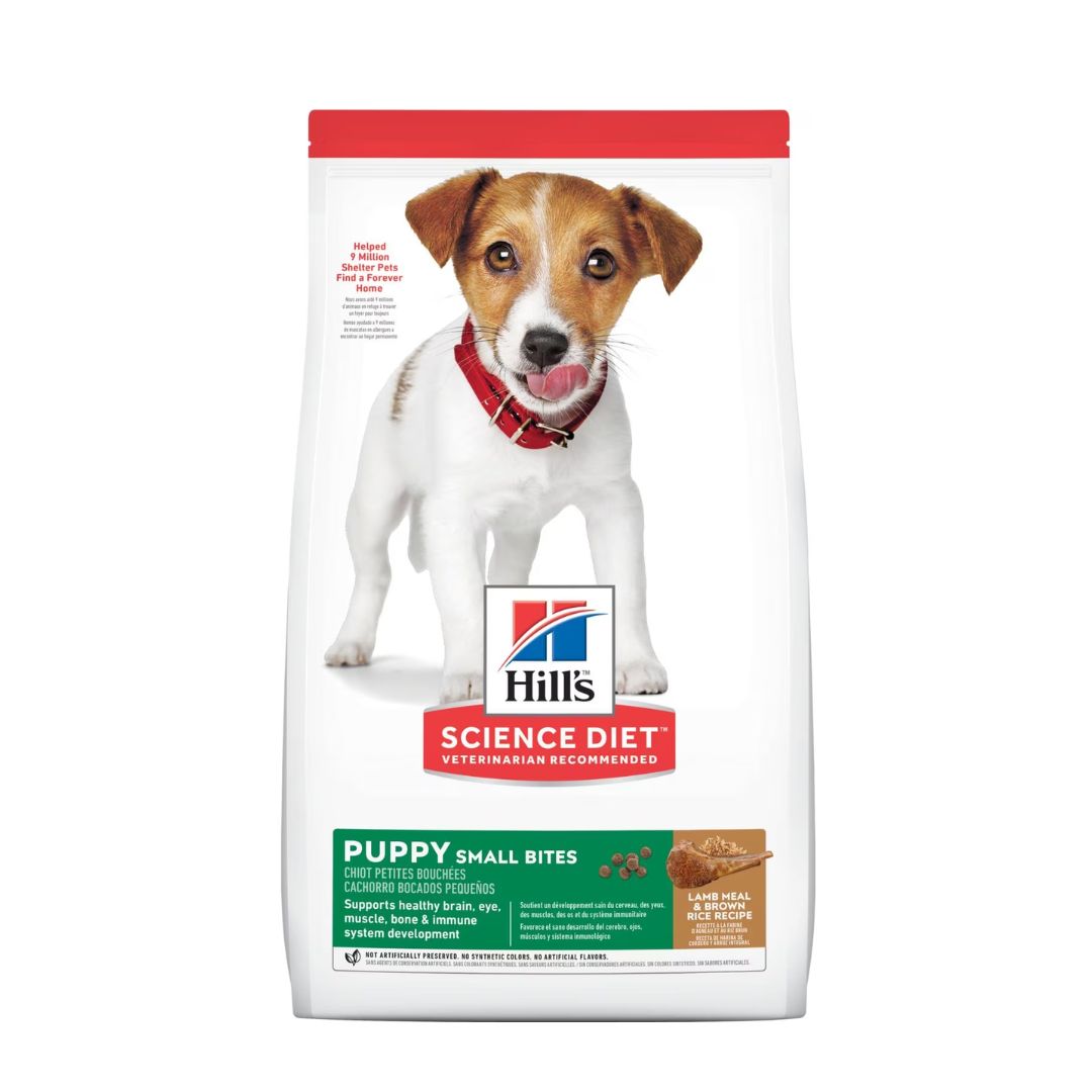 Hill's Science Diet Canine Puppy Small Bites Lamb & Rice 3kg Dry Dog Food