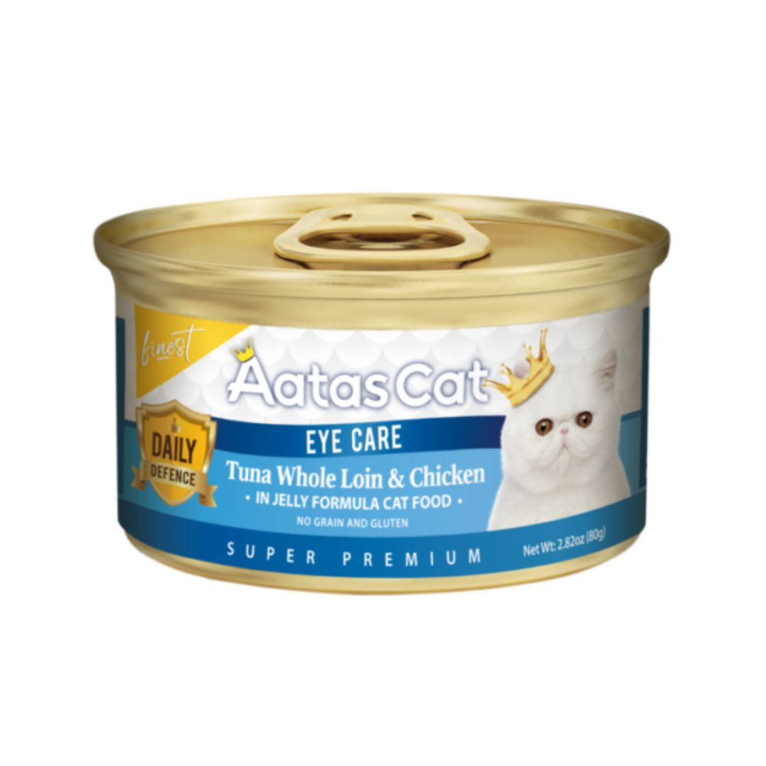 Aatas Cat 80g Finest Daily Eye Care Wet Canned Food