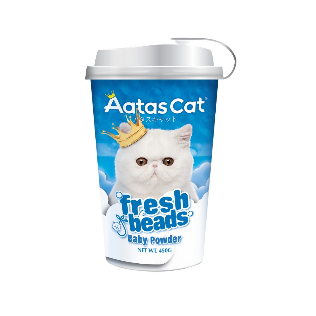 Aatas Cat 450g Fresh Beads Deodorizer Baby Powder