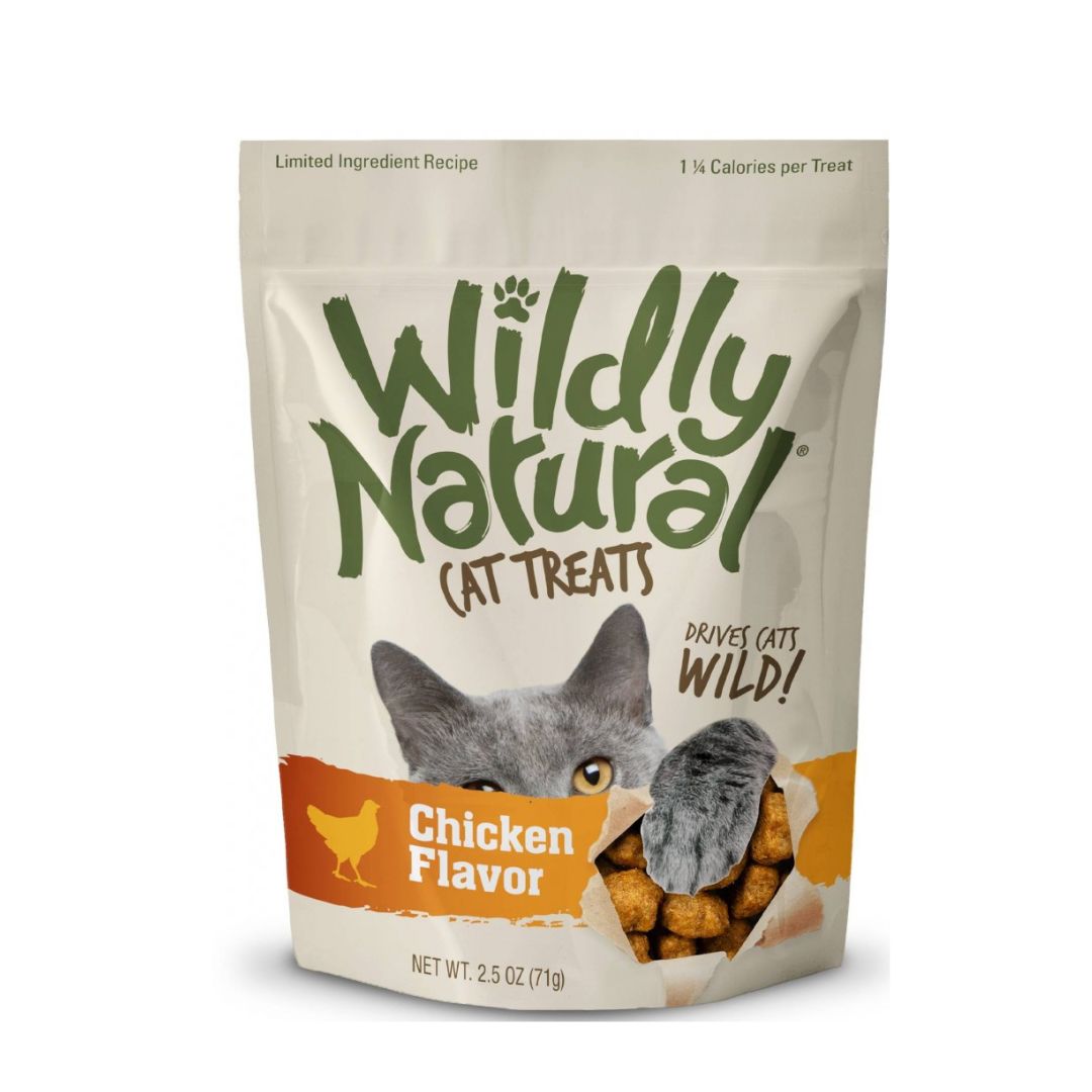Fruitables Cat 2.5oz Wildly Natural Chicken Cat Treats