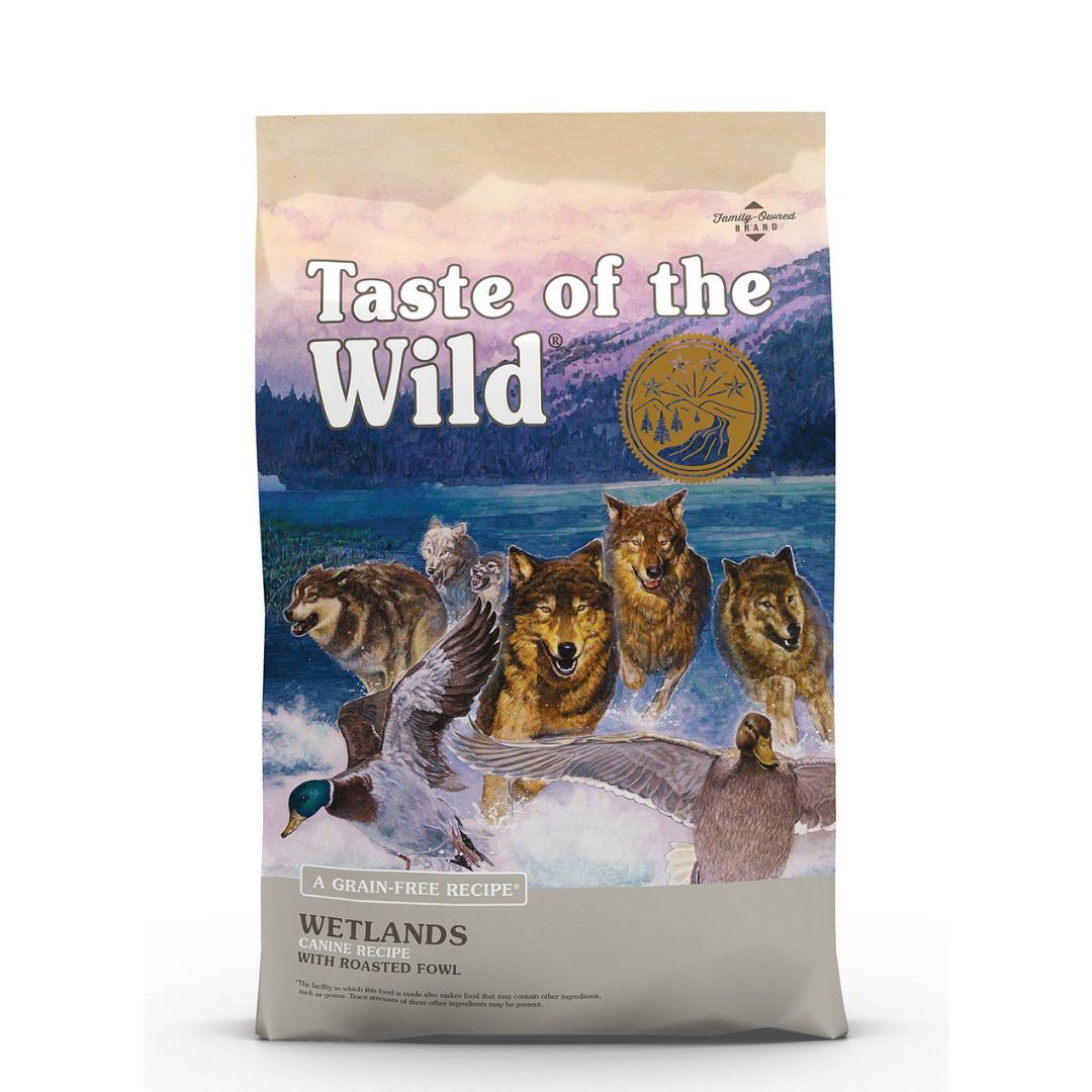 Taste Of The Wild Dog 2kg Wetlands Canine Roasted Fowl Dry Dog Food