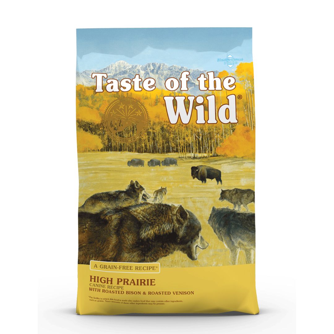 Taste Of The Wild Dog Sample High Prairie Recipe With Roasted Bison & Roasted Venison Canine Dry Dog Food