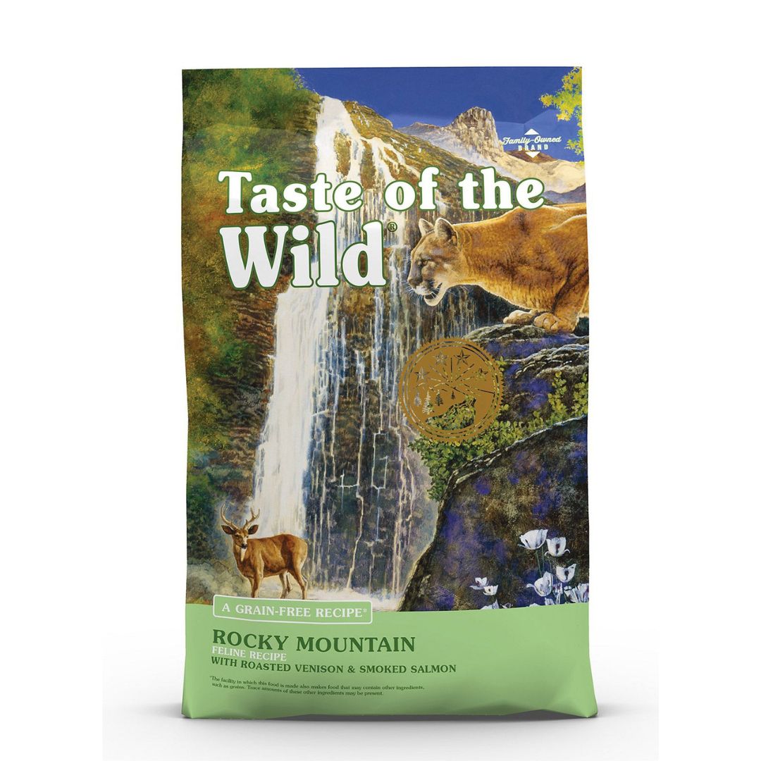 Taste Of The Wild Cat 2kg Rocky Mountain Roasted Venison & Smoked Salmon Dry Cat Food
