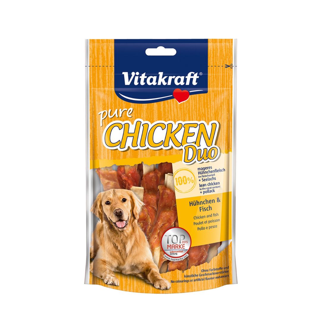 Vitakraft Dog 80g Chicken Duo W Fish Dog Treats