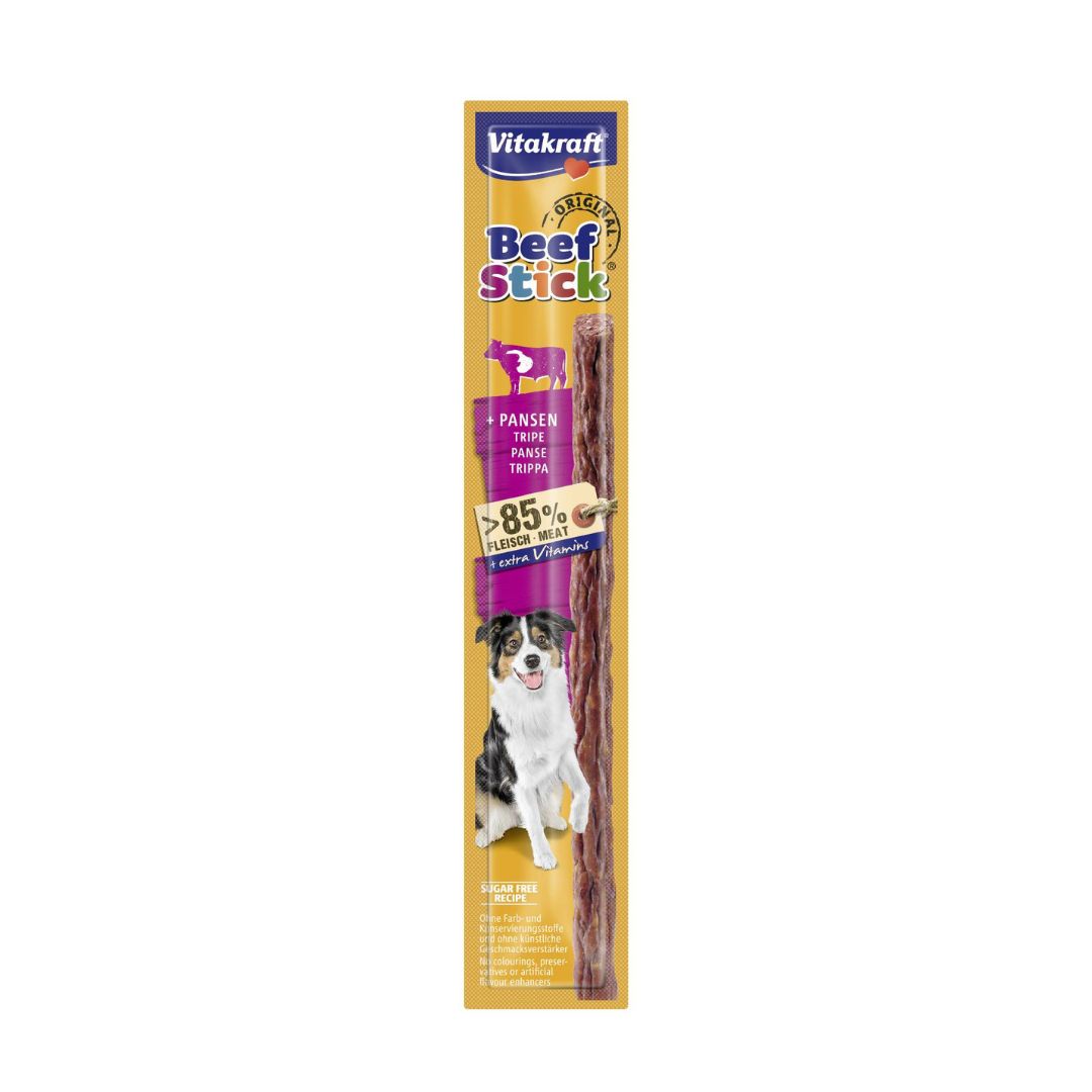 Vitakraft Dog 1pcs Beef Stick For Dogs Tripe Dog Treats