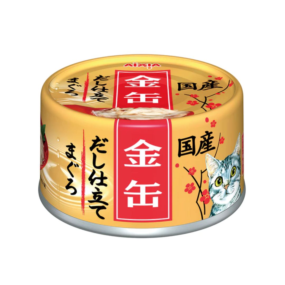 Aixia Kin Can Dashi 70g Tuna Wet Cat Food