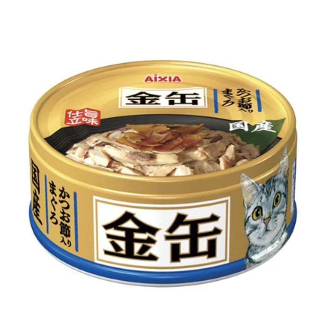 Aixia Kin Can Mini 70g Tuna Bonito Wet Cat Food (gn4)