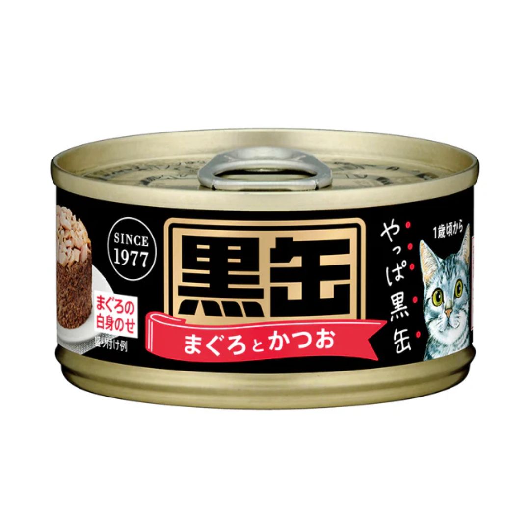 Aixia Kuro Can Mini 80g Tuna & Skipjack Wet Cat Food