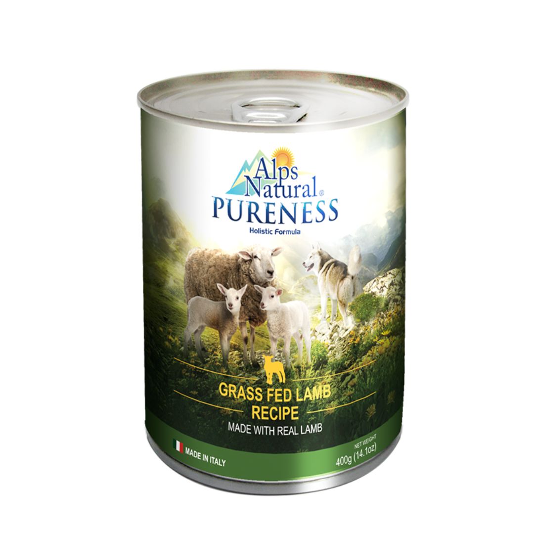 Alps Natural Classic 400g Grass Fed Lamb Wet Dog Food