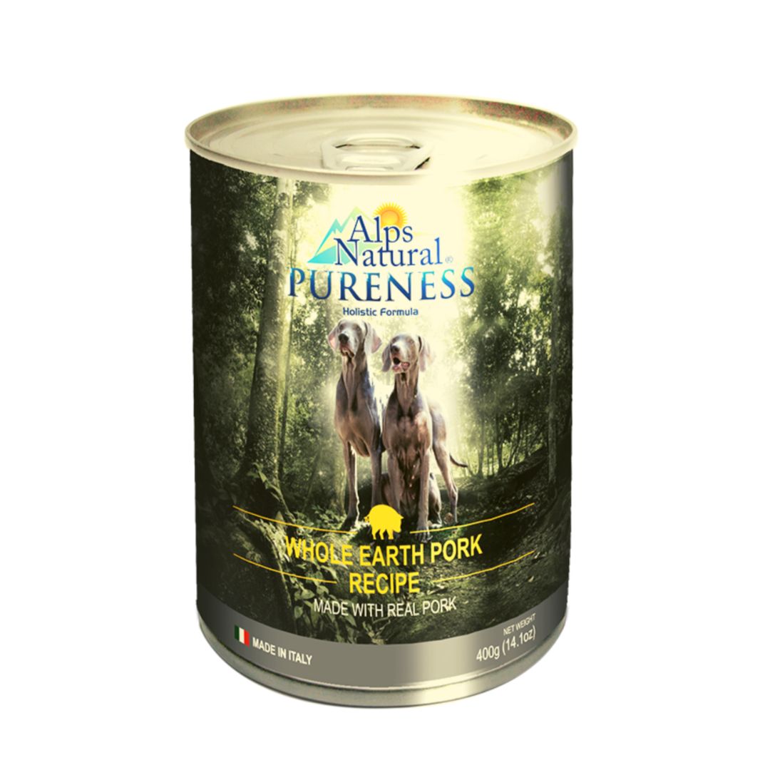 Alps Natural Classic 400g Whole Earth Pork Dog Wet Dog Food