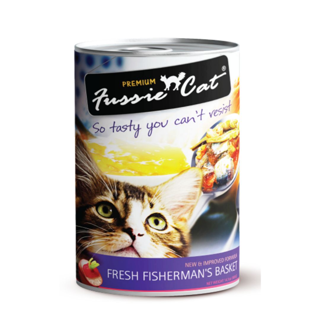 Fussie Cat 400g Fresh Fisherman's Basket Wet Cat Food - Singapore's Pet ...