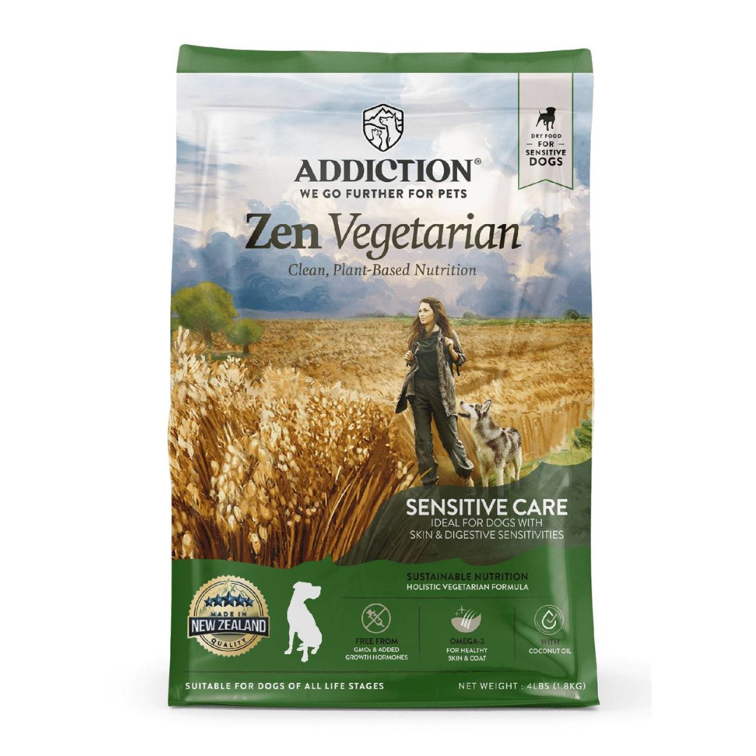 Addiction Dog 1.8kg Zen Vegetarian Dry Dog Food