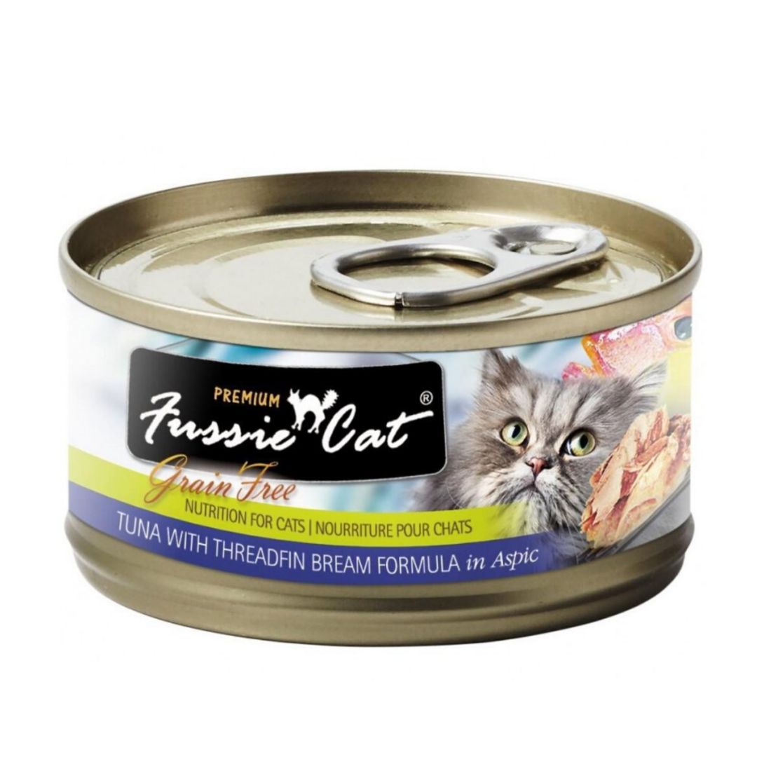 Fussie Cat Black Label 80g Tuna With Threadfin Bream Wet Cat Food