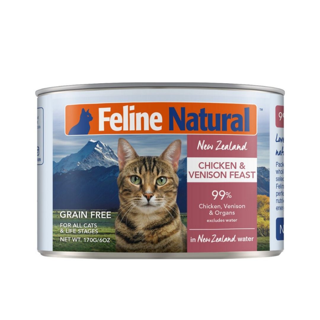 Feline Natural 170g Chicken Venison Wet Cat Food Singapore s