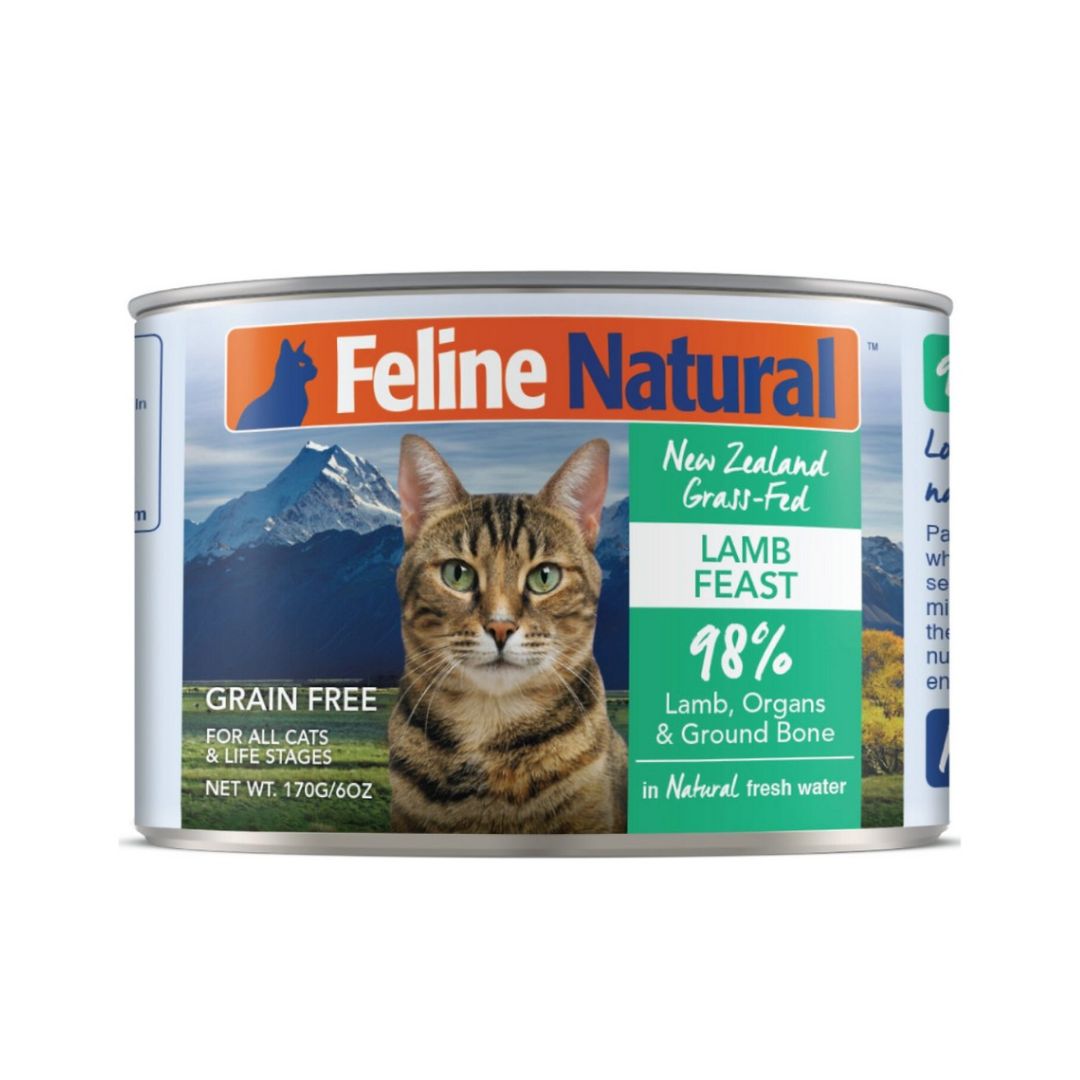 Feline Natural 170g Lamb Feast Wet Cat Food