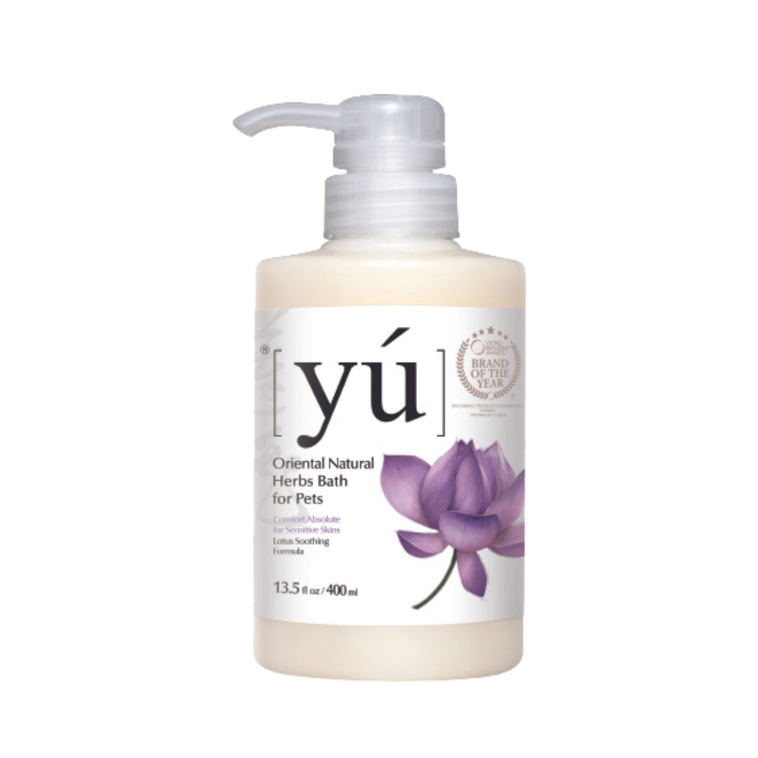 Yu 400ml Lotus Soothing Formula Pet Shampoo
