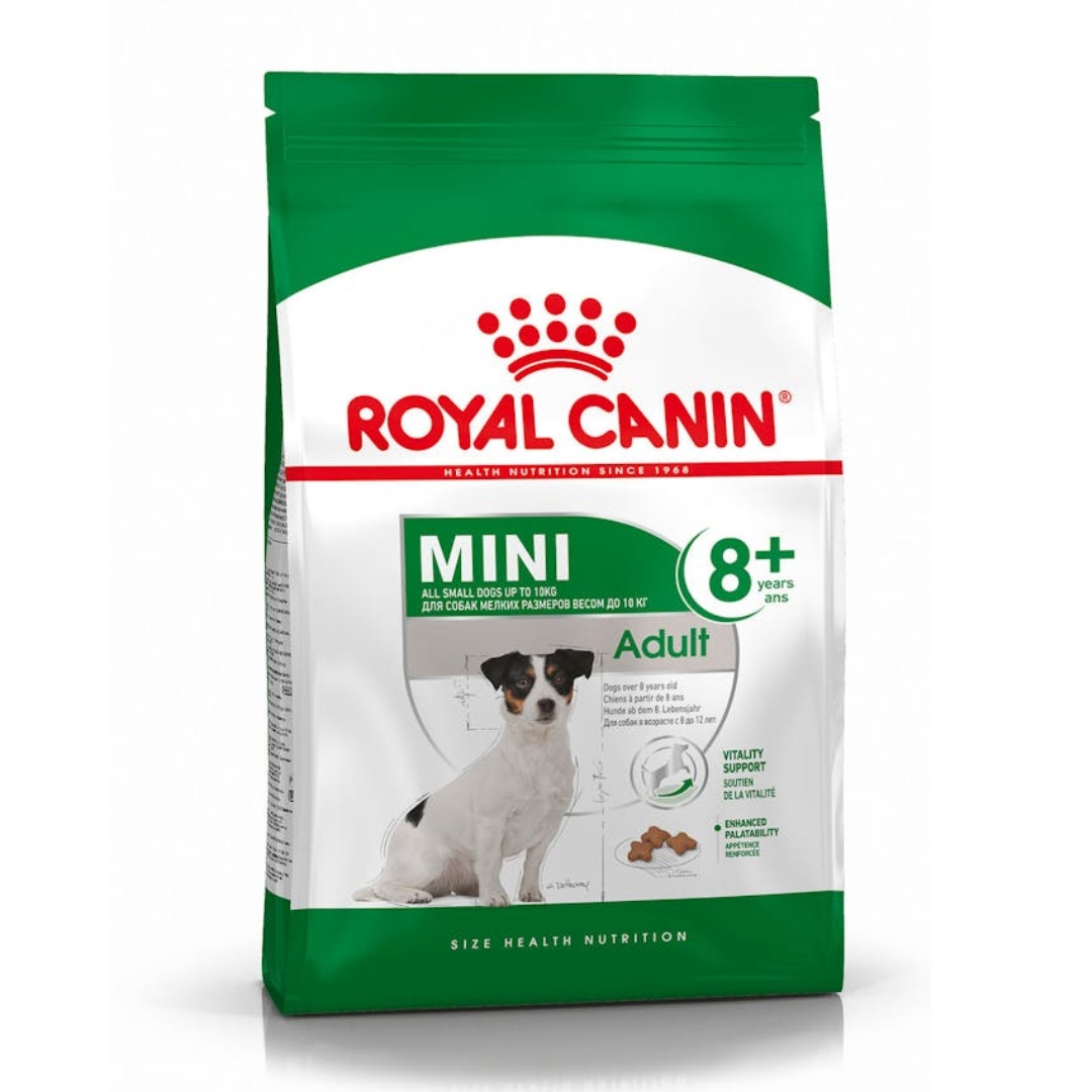 Royal Canin Dog 2kg Mini Adult 8+ Dry Dog Food