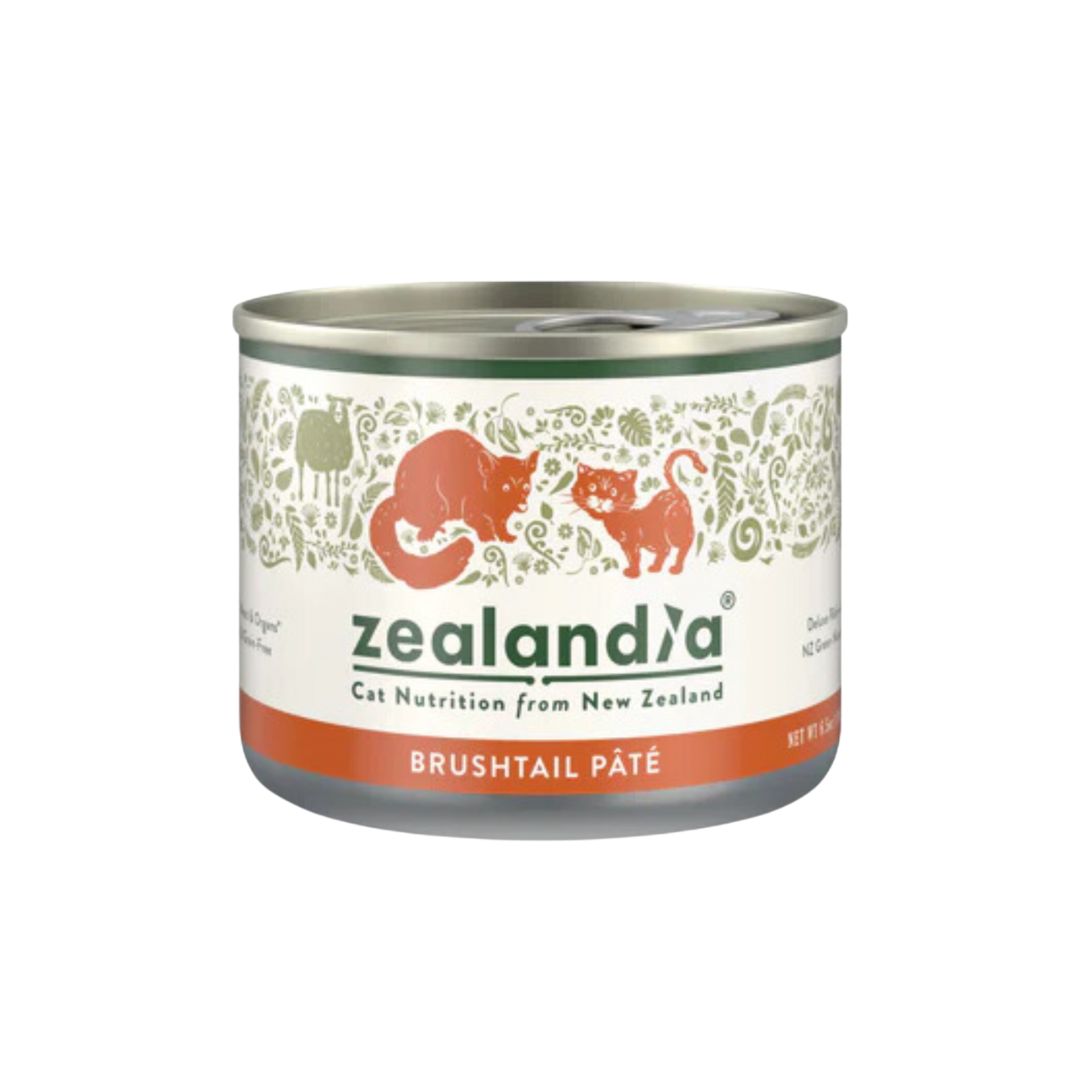 Zealandia Cat 170g Brushtail Pate Wet Cat Food