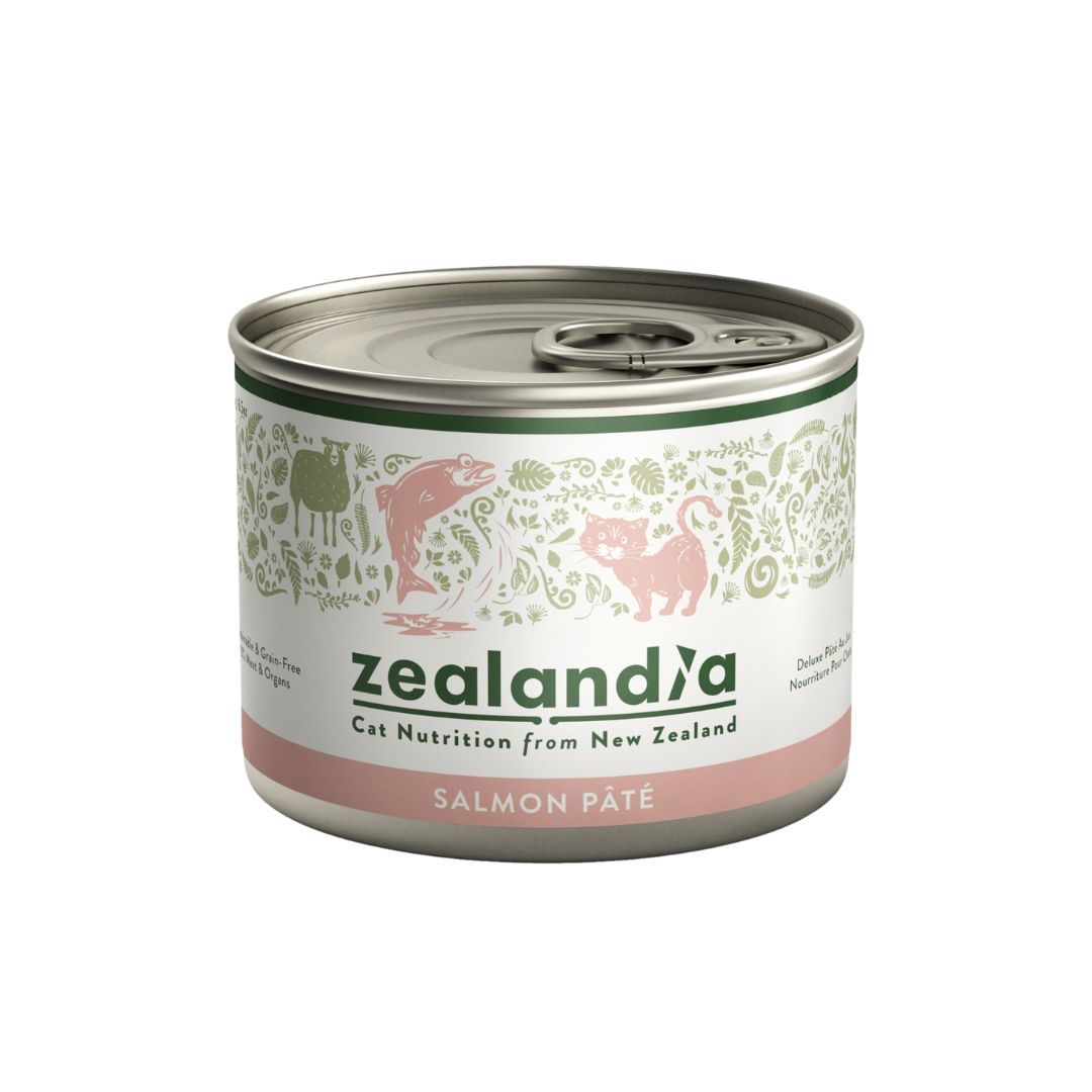 Zealandia Cat 170g Salmon Pate Wet Cat Food