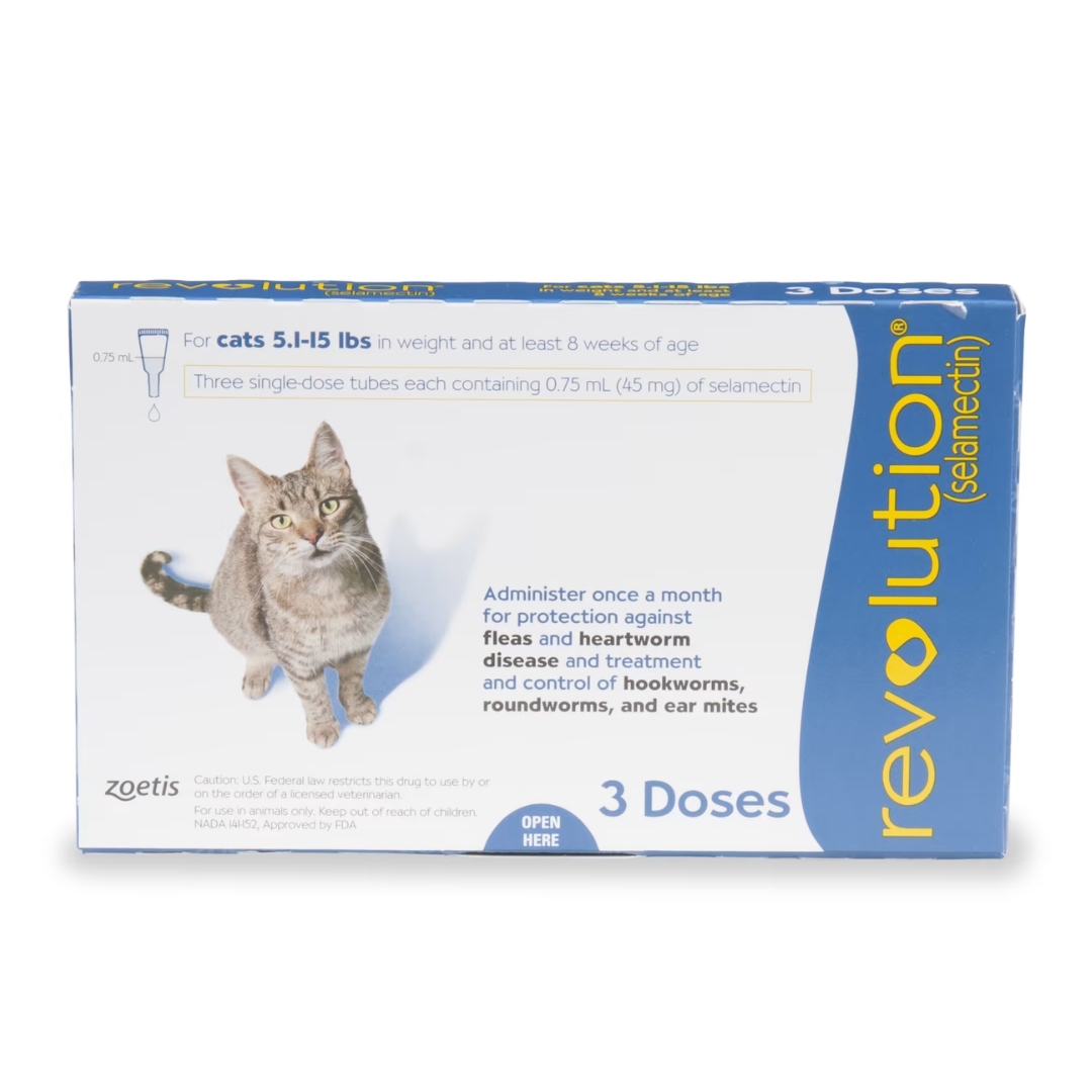 Revolution Selamactic Topical Solution For 2.6-7.5kg Cat 3 Single Dose Tubes
