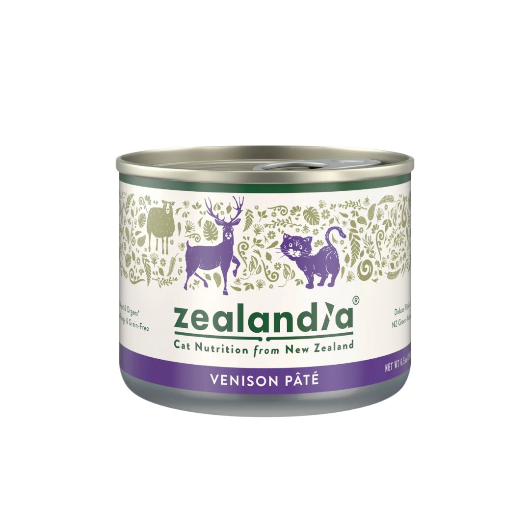 Zealandia Cat 170g Venison Pate Wet Cat Food