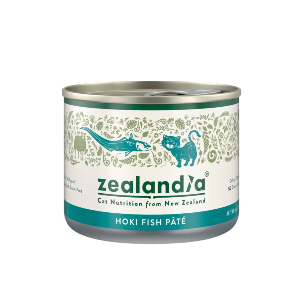Zealandia Cat 170g Hoki Fish Pate Wet Cat Food