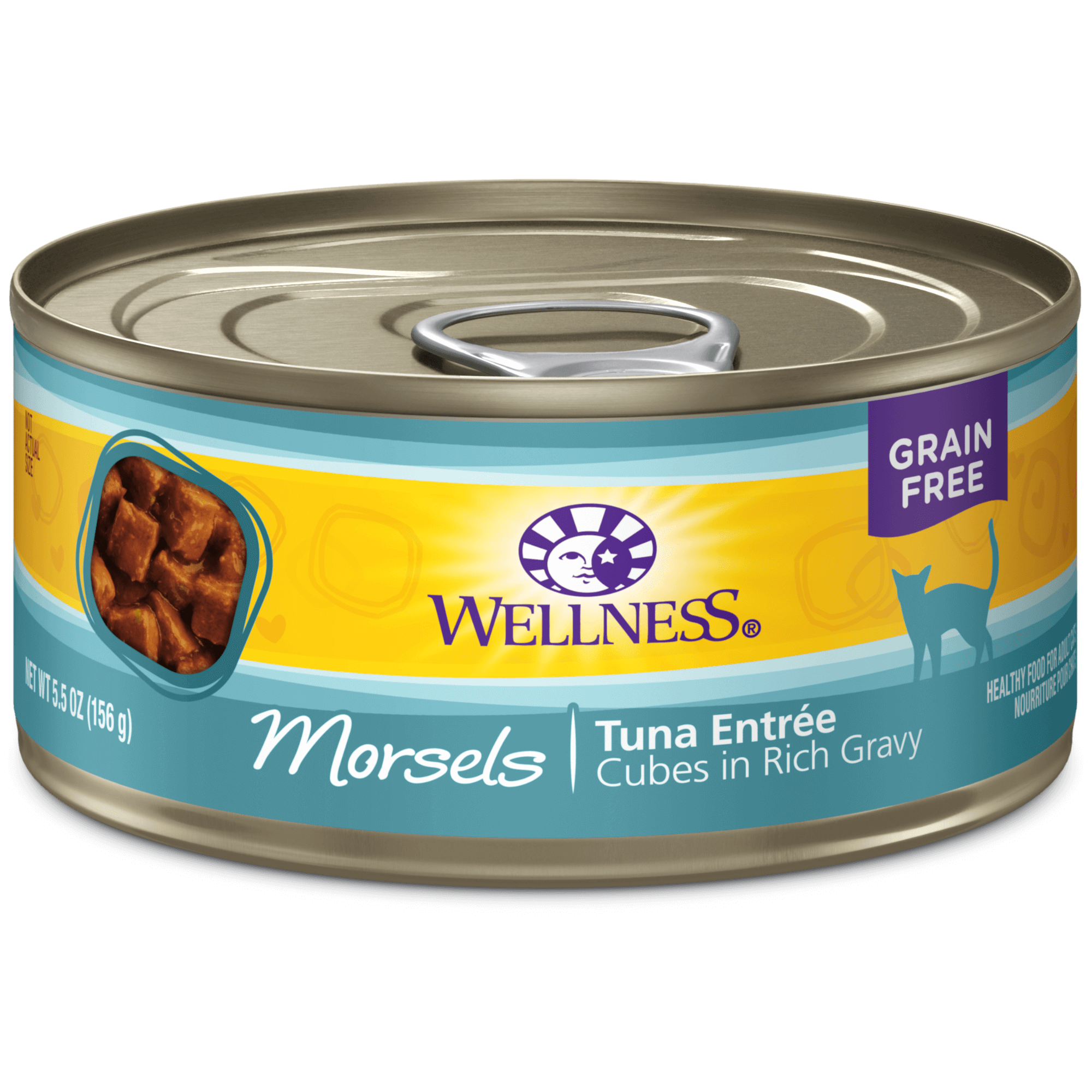 Wellness Cat 156g Complete Health Morsels Tuna Entree Wet Cat Food