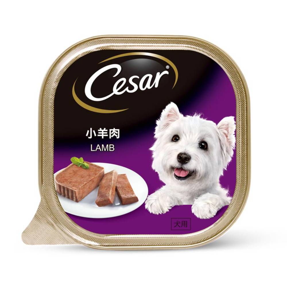 Cesar Dog 100g Core Tray Lamb Wet Dog Food
