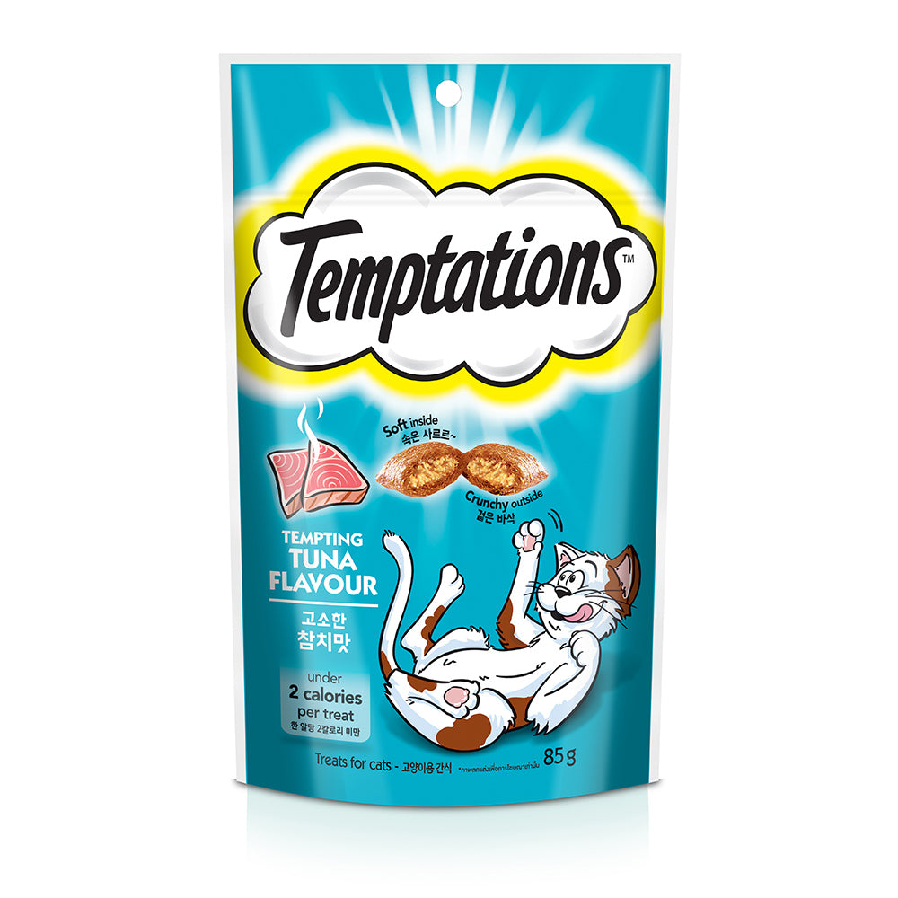Temptations Cat 75g Tuna Flavour Pocket Cat Treats