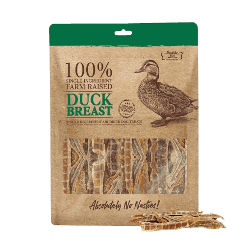 Absolute Bites Air Dried 110g Duck Breast Cat & Dog Treat