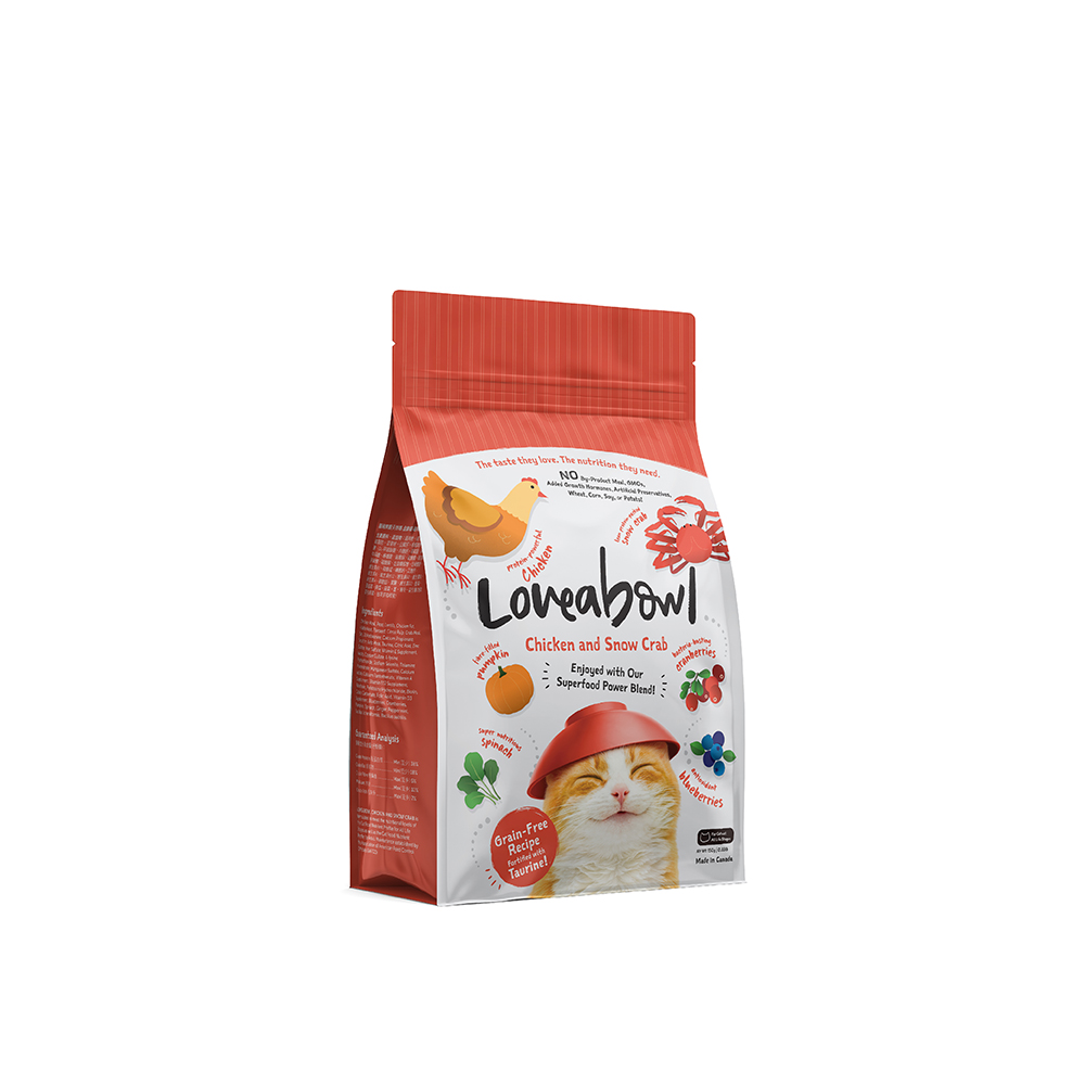 Loveabowl Cat Chicken & Snow Crab Cat Dry Cat Food