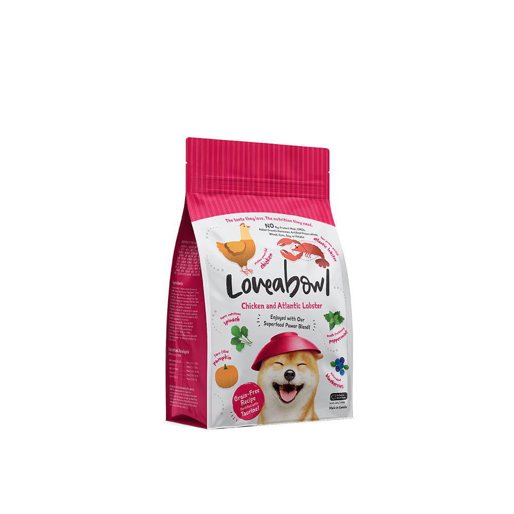 Loveabowl Dog Chicken With Atlantic Lobster Dry Dog Food