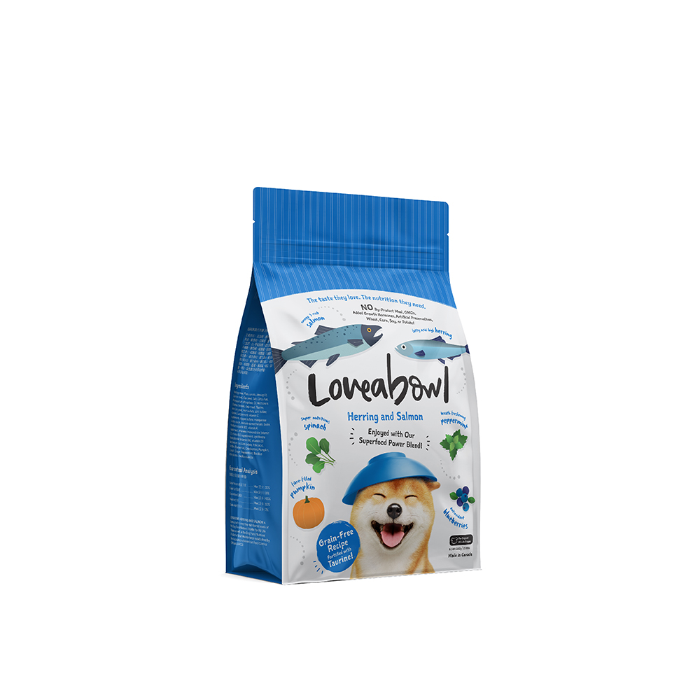 Loveabowl Dog Herring And Salmon Dry Dog Food