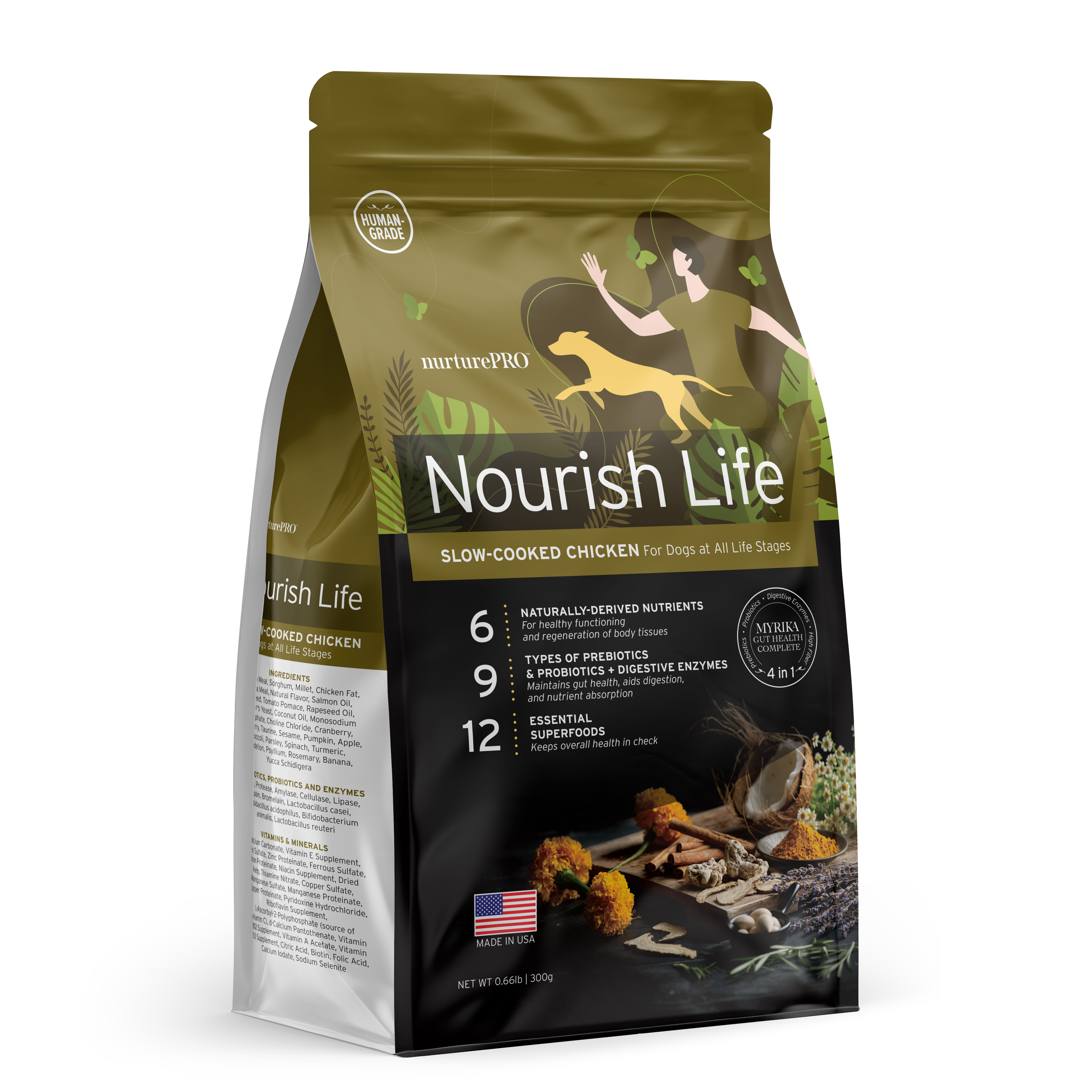 Nurture Pro Dog Nourish Life Slow-cooked Chicken Puppy & Adult Dog Dry Dog Food