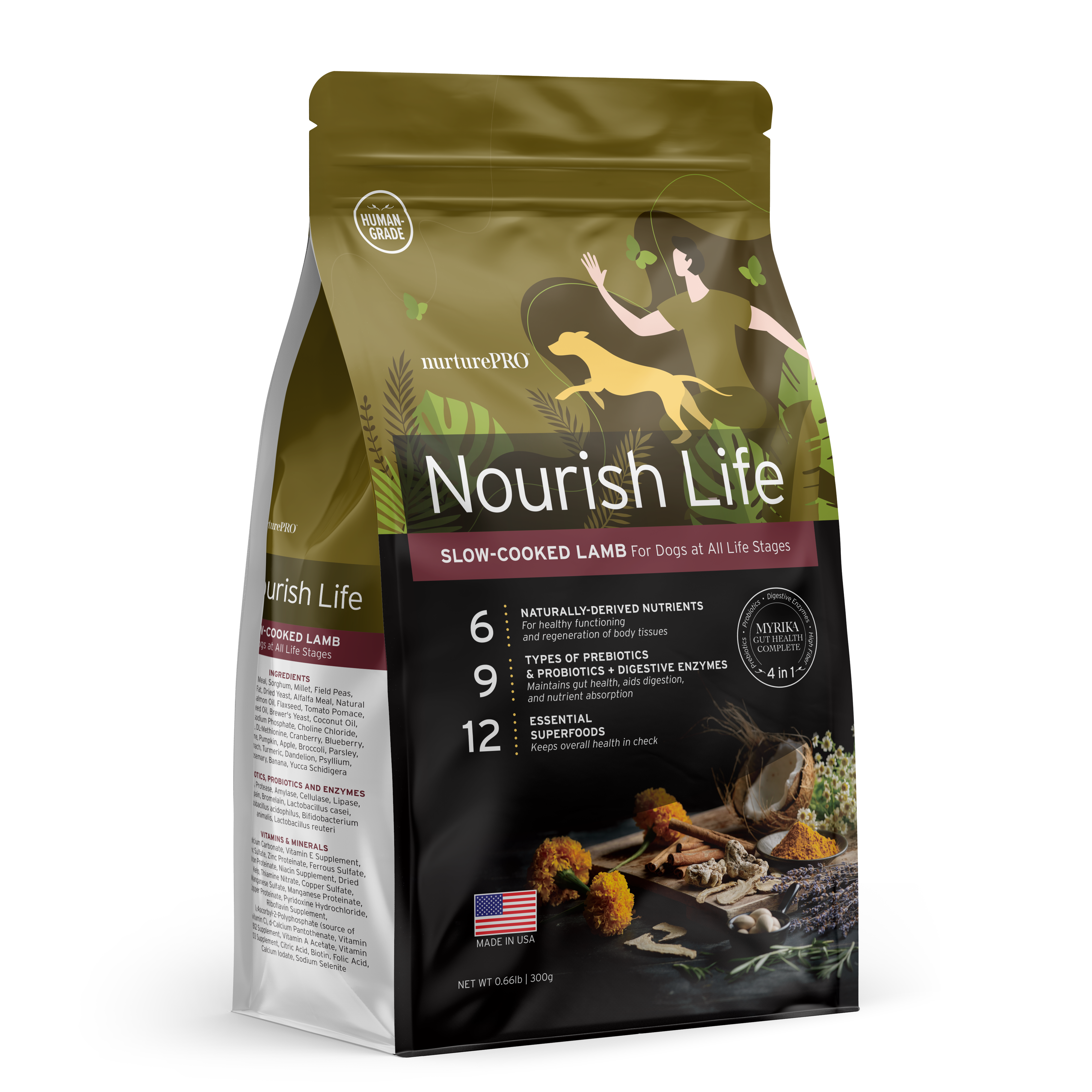 Nurture Pro Dog Nourish Life Slow-cooked Lamb For Adult Dog Dry Dog Food