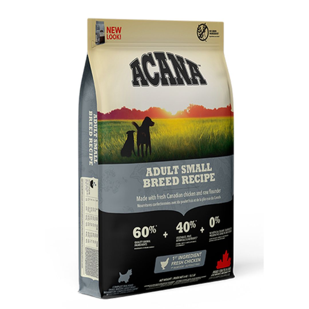 Acana Dog Heritage Freeze-dried Coated Adult Small Breed Dry Dog Food