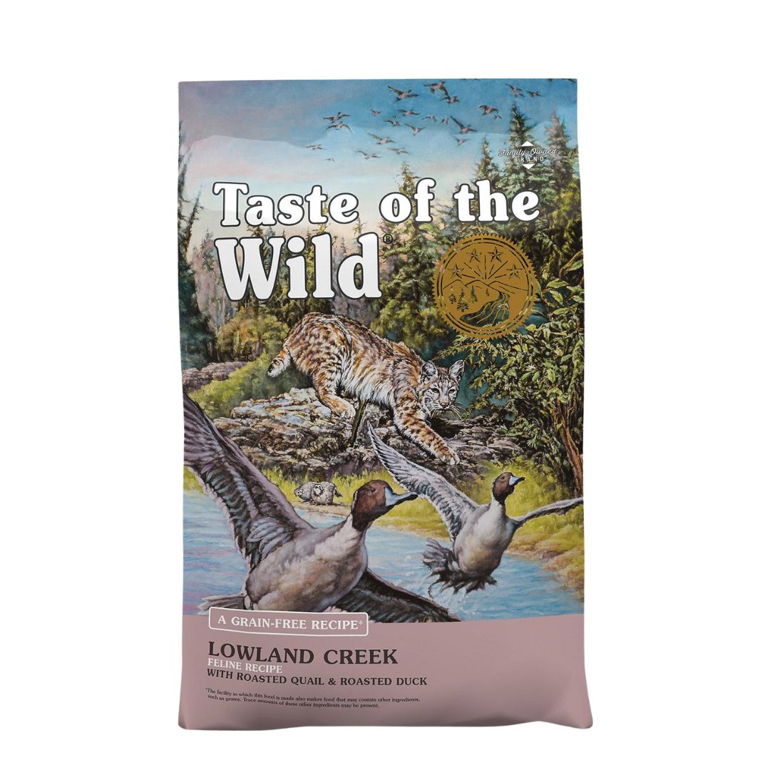 Taste Of The Wild Cat Lowland Creek Roasted Quail & Roasted Duck Dry Cat Food