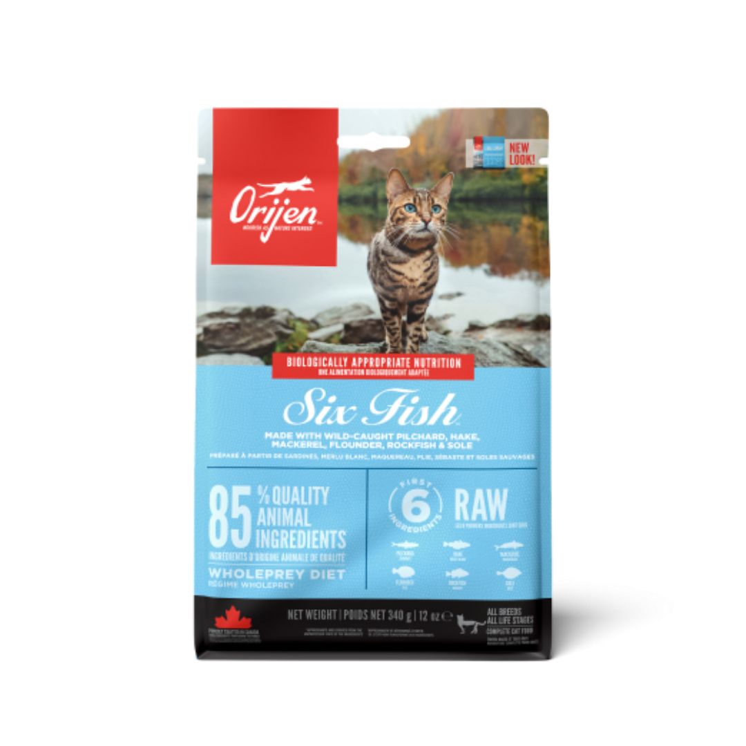 Orijen Cat Six Fish Dry Cat Food