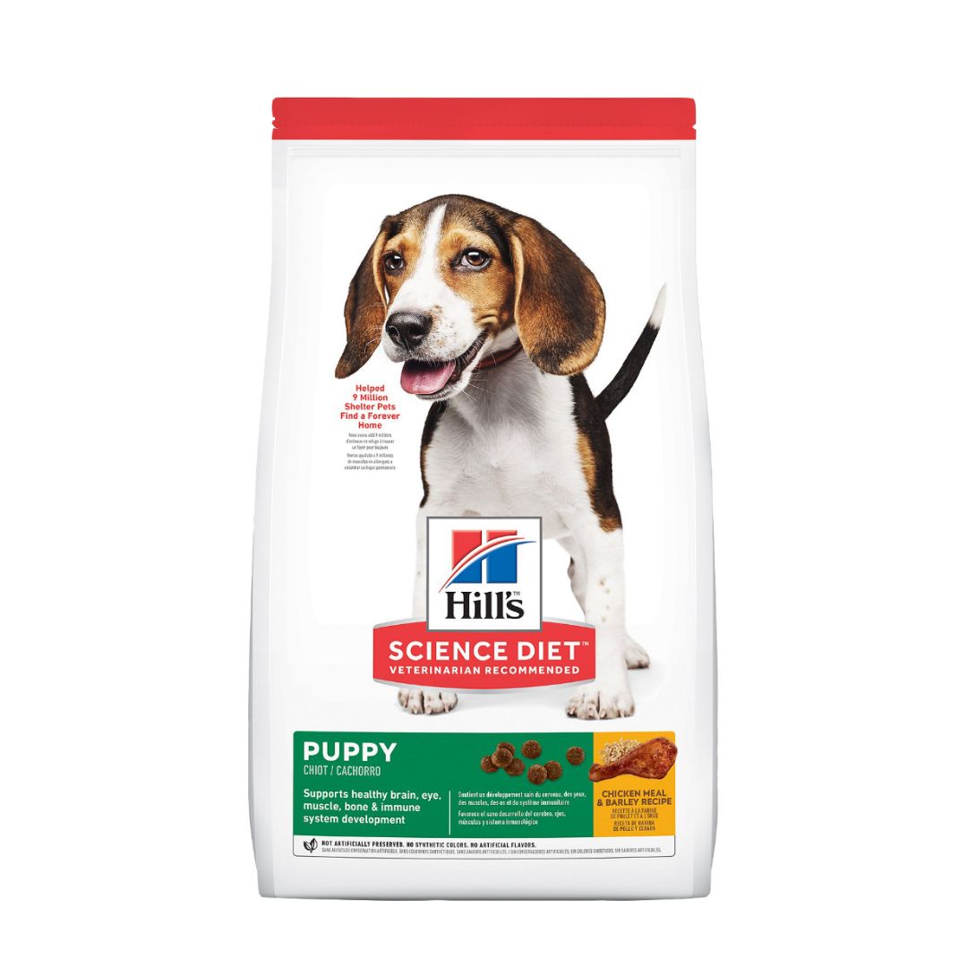 Hill's Science Diet Canine Puppy Chicken Meal & Barley Recipe Dry Dog Food