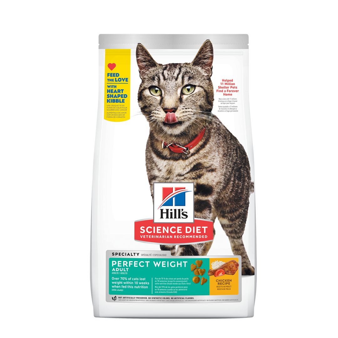 Hill's Science Diet Feline Adult Perfect Weight Dry Cat Food