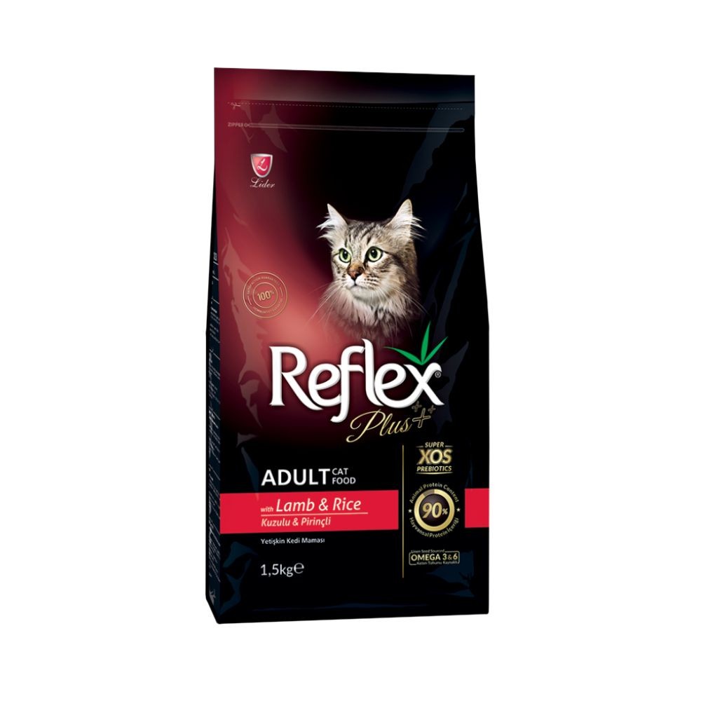 Reflex Plus 1.5kg Lamb Rice Dry Cat Food Online Pet Shop